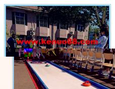 冰雪東奧 旱地冰壺賽道，旱地冰壺賽道廠家 科諾品質(zhì)商家